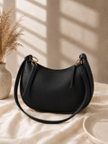 Classic Noir Shoulder Bag