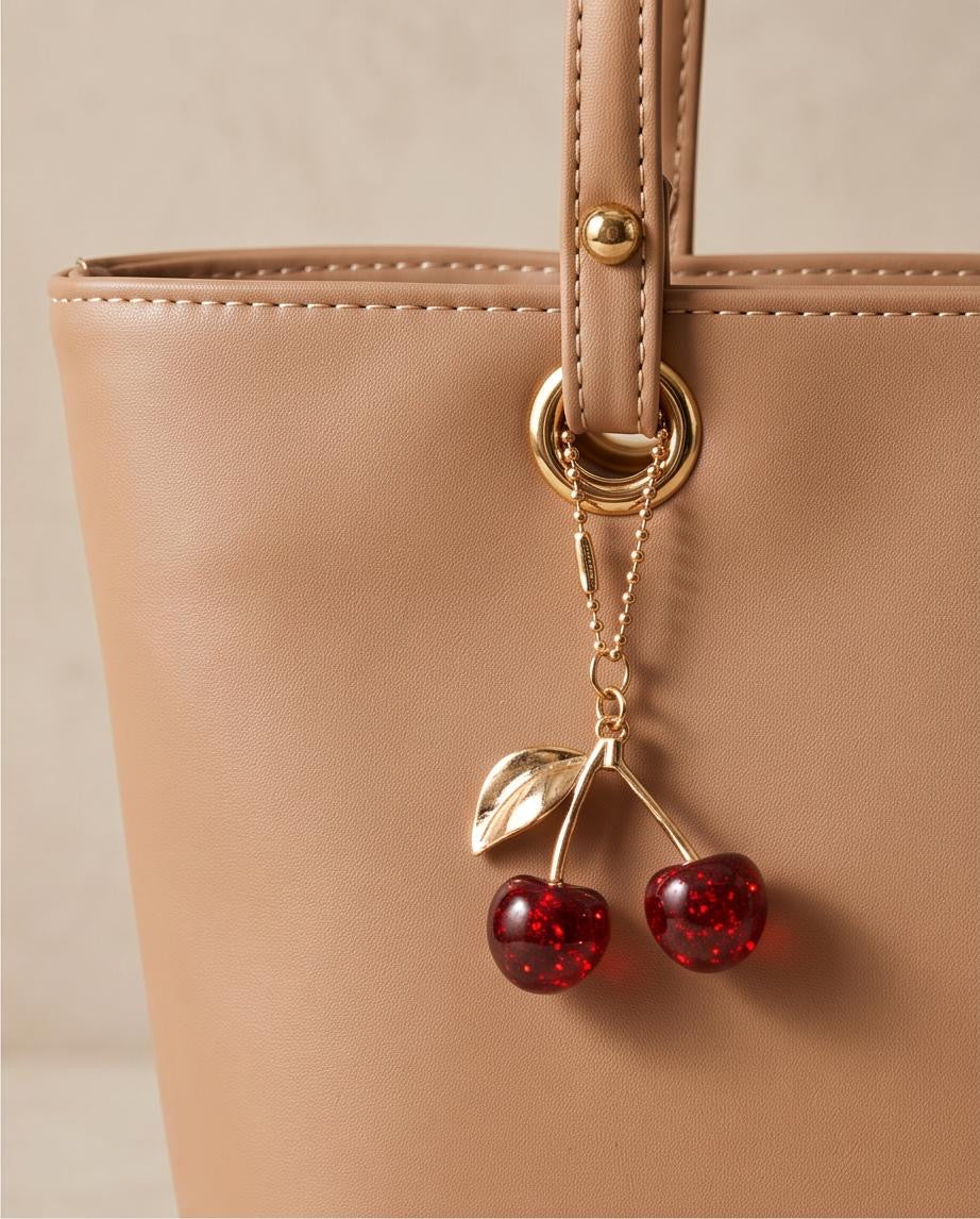 Olivia Tote Bag – Nude Beige