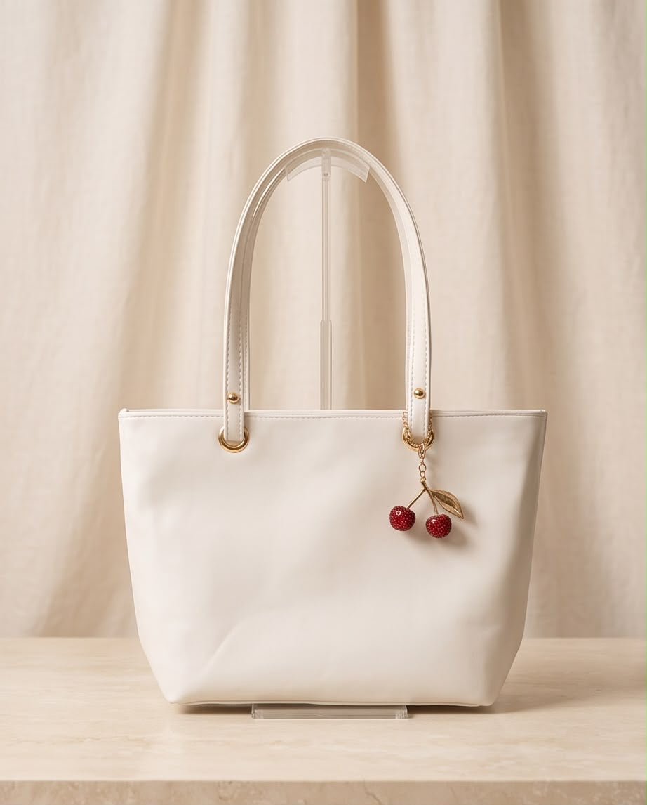 Olivia Tote Bag – Classic White