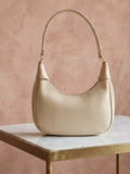 Soft Curve Beige Bag