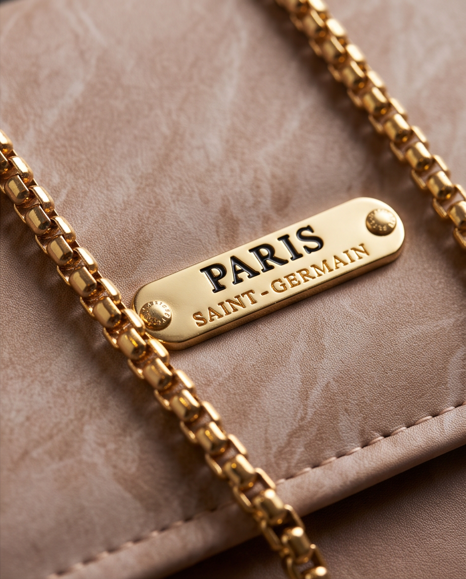 Paris Chain Crossbody Bag –PINK