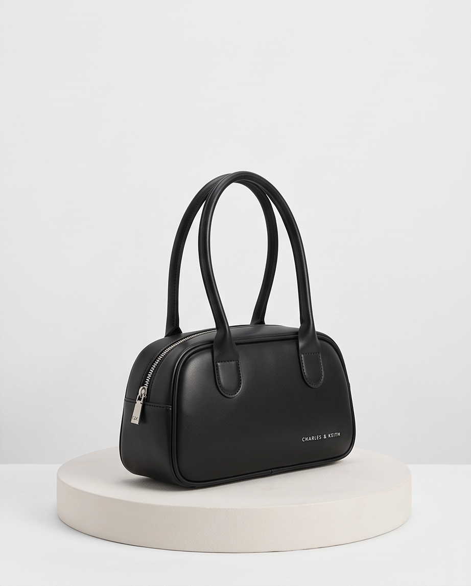 Minimalist Oval Shoulder Bag